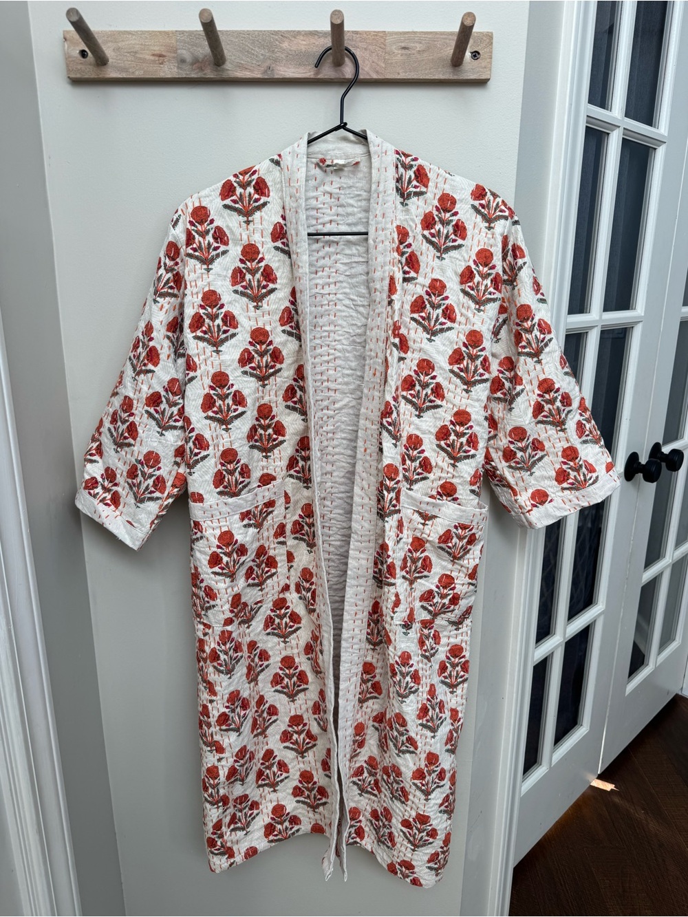 Quilted Floral Kimono